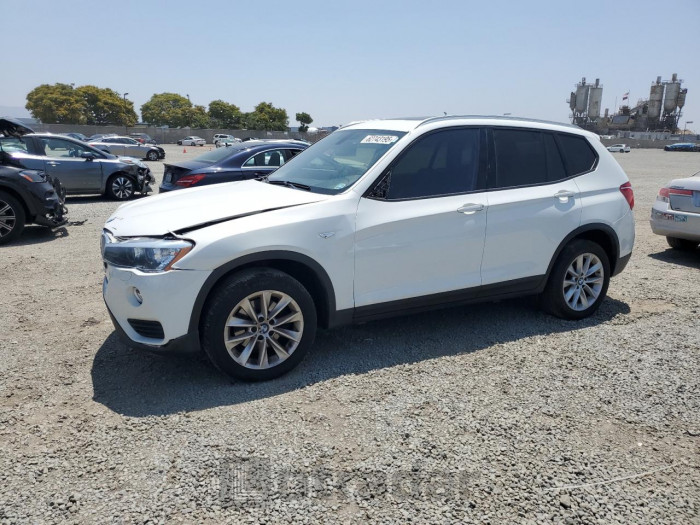 BMW X3 2016 VIN 5UXWX9C5XG0D79831