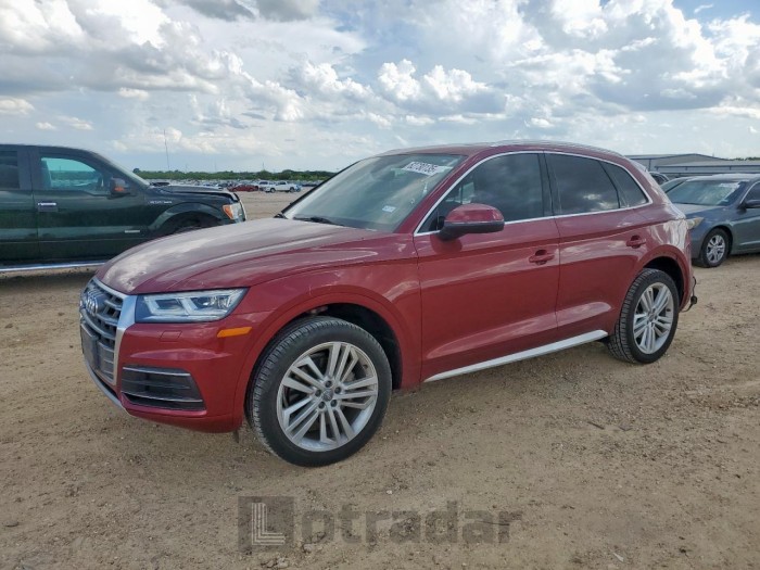 AUDI Q5 2018 VIN WA1BNAFY2J2103790