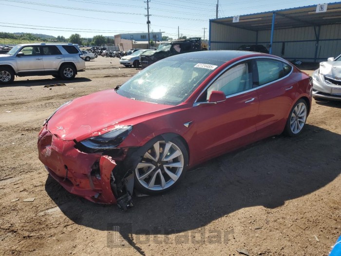 TESLA MODEL 3 2020 VIN 5YJ3E1EB7LF666907