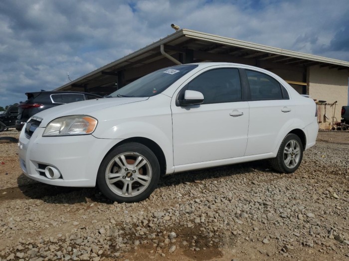 CHEVROLET AVEO 2011 VIN KL1TG5DE8BB144664