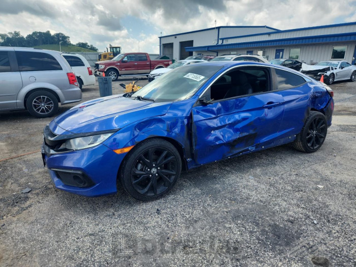HONDA CIVIC 2019 VIN 2HGFC4B85KH305831