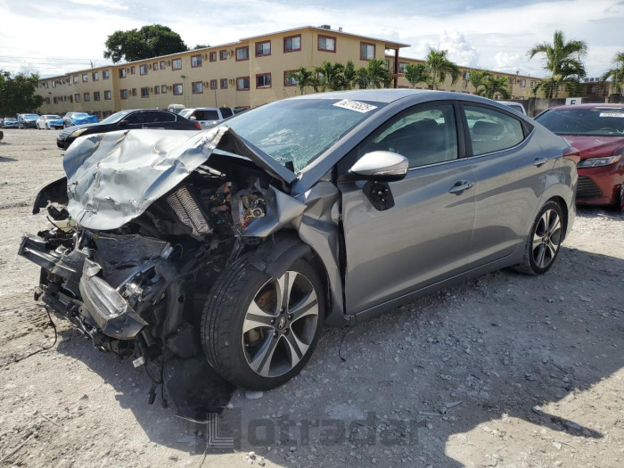 HYUNDAI ELANTRA 2014 VIN KMHDH4AH3EU034032