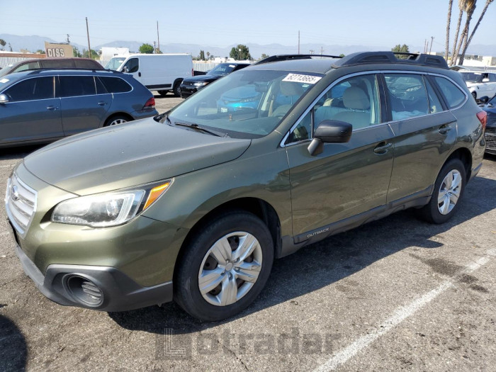 SUBARU OUTBACK 2016 VIN 4S4BSAACXG3242901