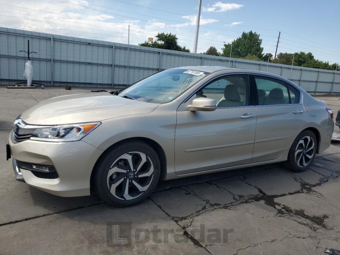 HONDA ACCORD 2016 VIN 1HGCR3F81GA015954