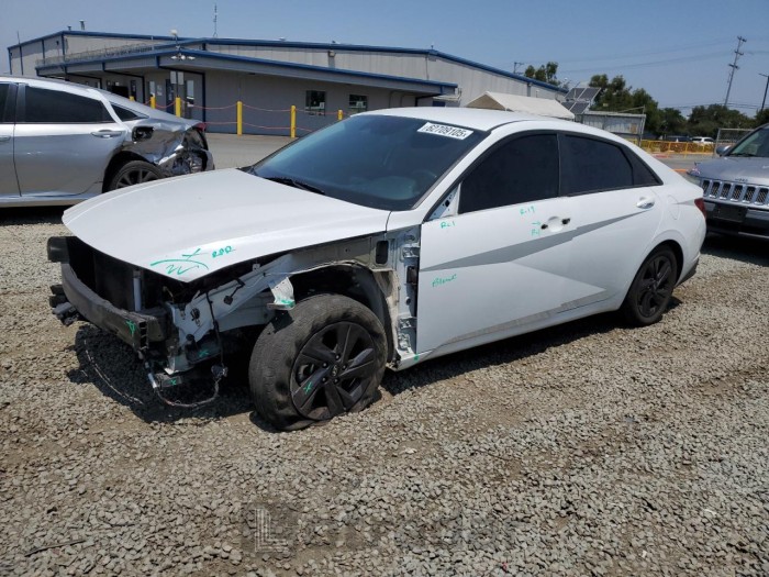 HYUNDAI ELANTRA 2021 VIN 5NPLS4AG2MH005591