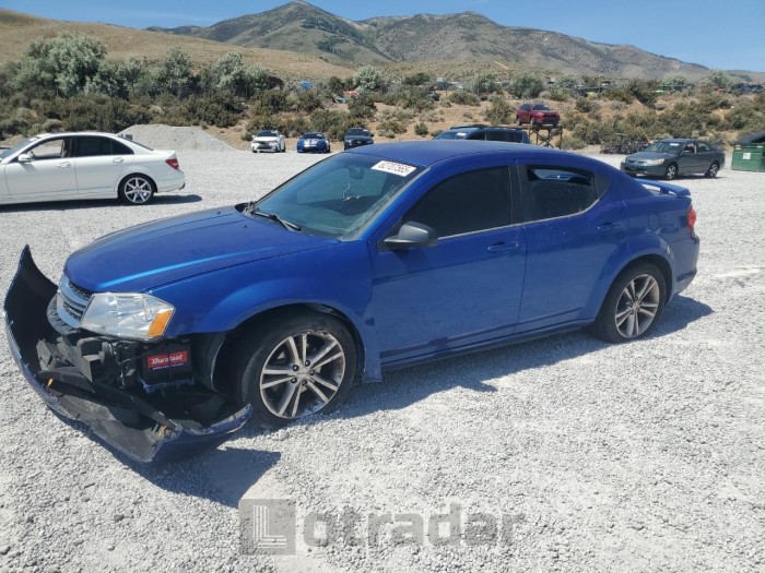 DODGE AVENGER 2012 VIN 1C3CDZAG0CN315863