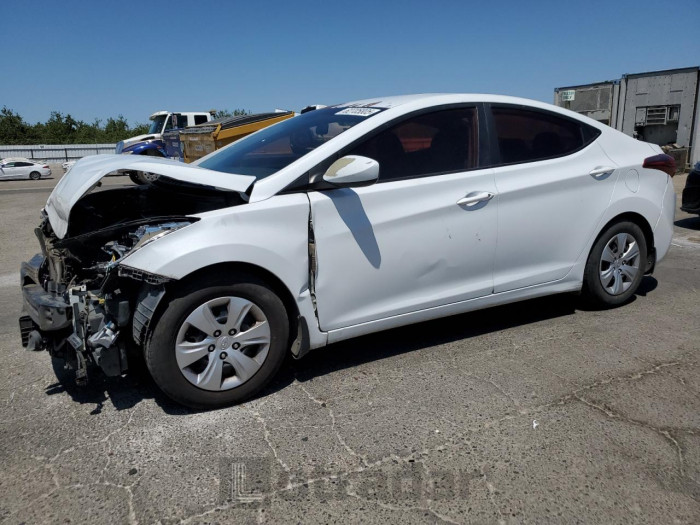 HYUNDAI ELANTRA 2016 VIN 5NPDH4AE7GH667527