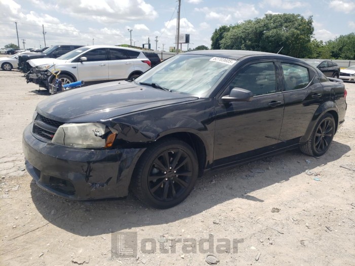 DODGE AVENGER 2014 VIN 1C3CDZAB1EN181954