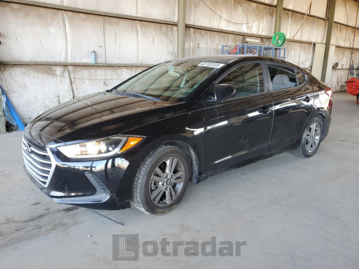 HYUNDAI ELANTRA 2017 VIN KMHD84LF3HU206351