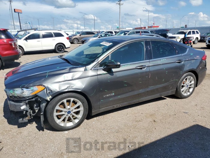 FORD FUSION 2019 VIN 3FA6P0LU7KR197309
