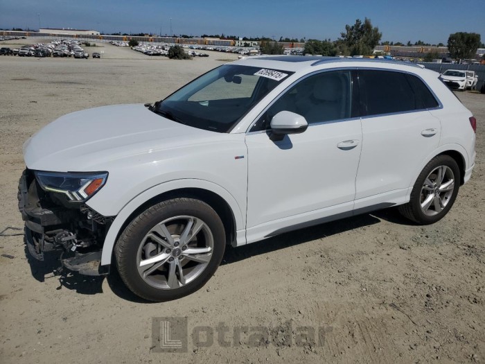 AUDI Q3 2020 VIN WA1EECF3XL1021750