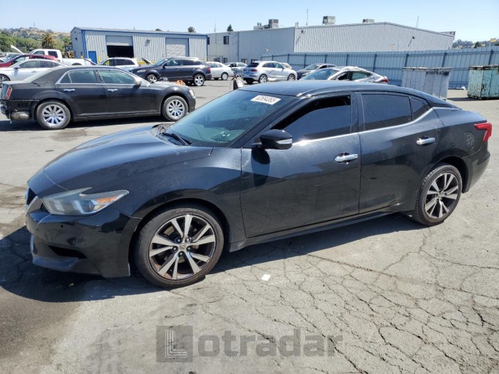 NISSAN MAXIMA 2017 VIN 1N4AA6AP7HC401514