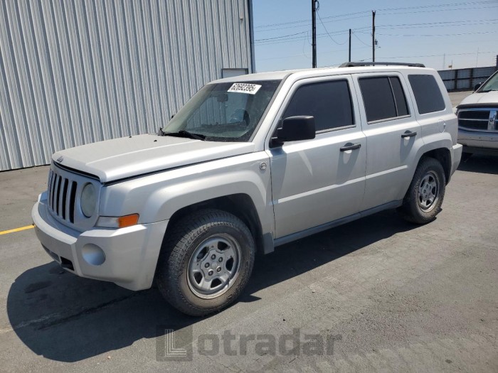 JEEP PATRIOT 2009 VIN 1J4FF28B19D250003