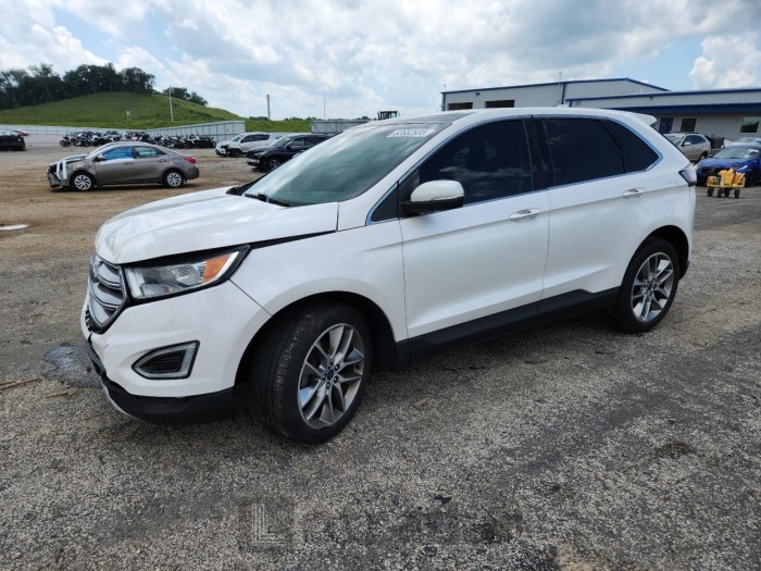 FORD EDGE 2015 VIN 2FMTK3K92FBB40011