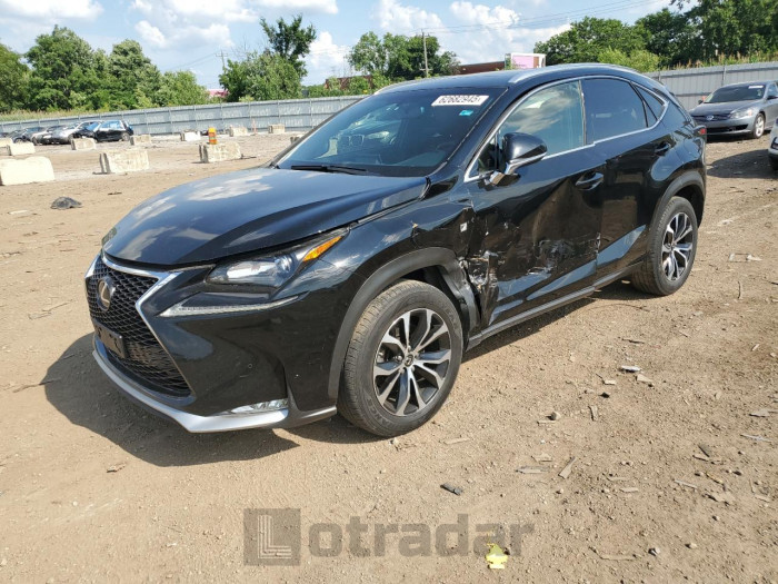 LEXUS NX 2015 VIN JTJBARBZ2F2008102