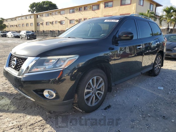 NISSAN PATHFINDER 2016 VIN 5N1AR2MN1GC651928