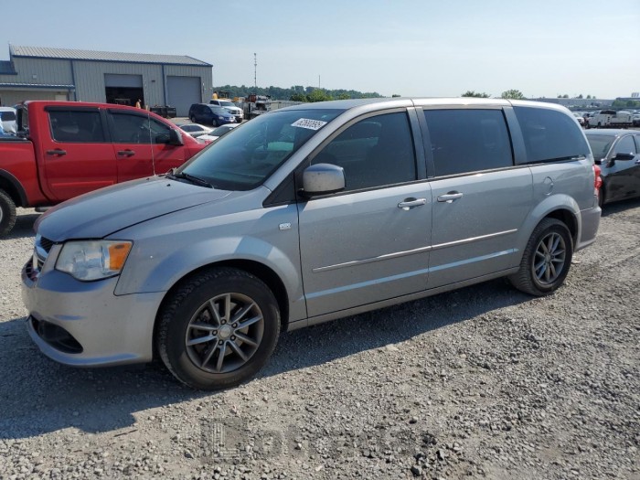 DODGE CARAVAN 2014 VIN 2C4RDGBG7ER258981