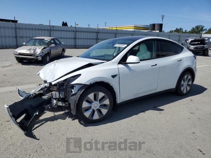 TESLA MODEL Y 2024 VIN 7SAYGDEEXRF065160