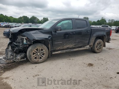 CHEVROLET COLORADO 2021 1GCGTBENXM1249542