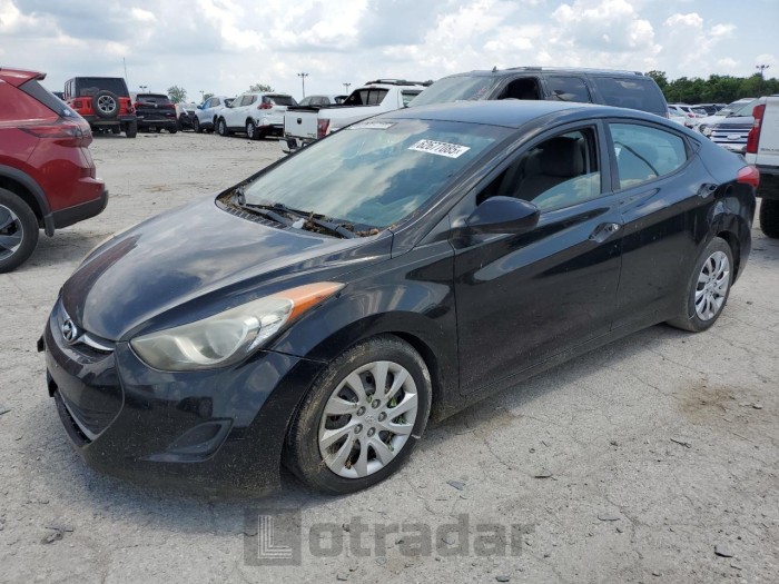 HYUNDAI ELANTRA 2011 VIN 5NPDH4AEXBH012156
