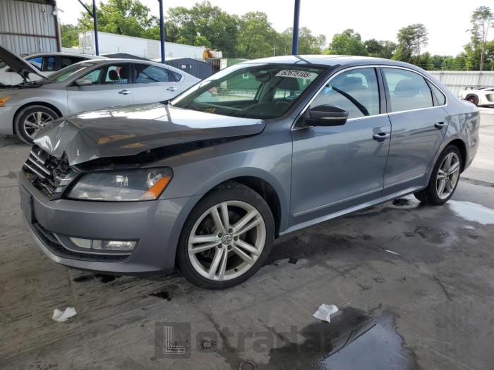 VOLKSWAGEN PASSAT 2014 VIN 1VWCN7A33EC099660