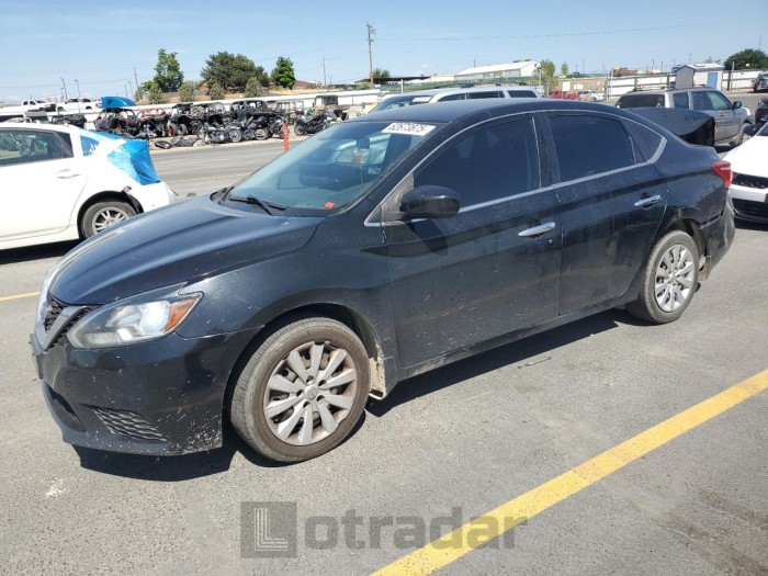 NISSAN SENTRA 2017 VIN 3N1AB7AP5HY406377