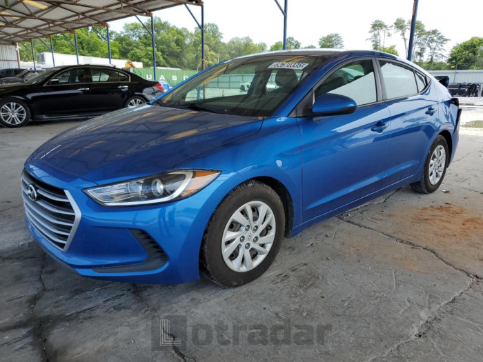 HYUNDAI ELANTRA 2018 VIN 5NPD74LF5JH233655