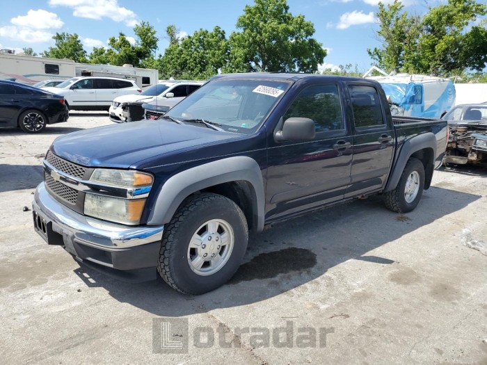 CHEVROLET COLORADO 2007 VIN 1GCCS13EX78211786
