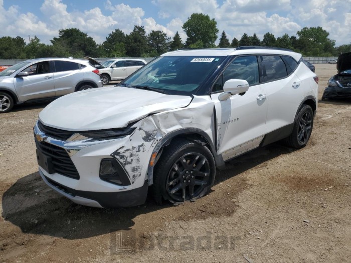 CHEVROLET BLAZER 2020 VIN 3GNKBJRS1LS534903