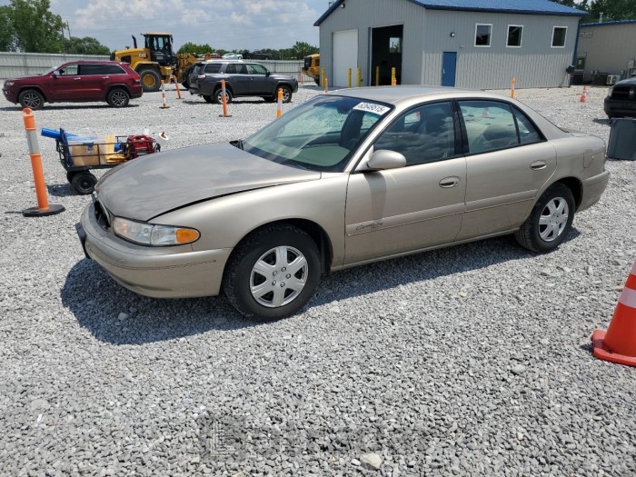 BUICK CENTURY 2002 VIN 2G4WS52J721285015