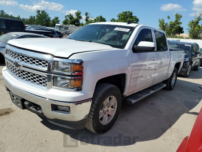 CHEVROLET ALL Models 2015 VIN 3GCUKREC0FG444535
