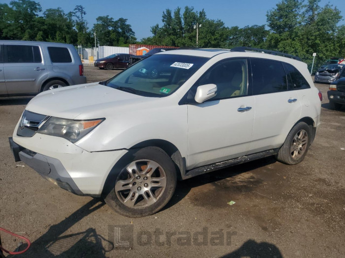 ACURA MDX 2009 VIN 2HNYD28689H514144