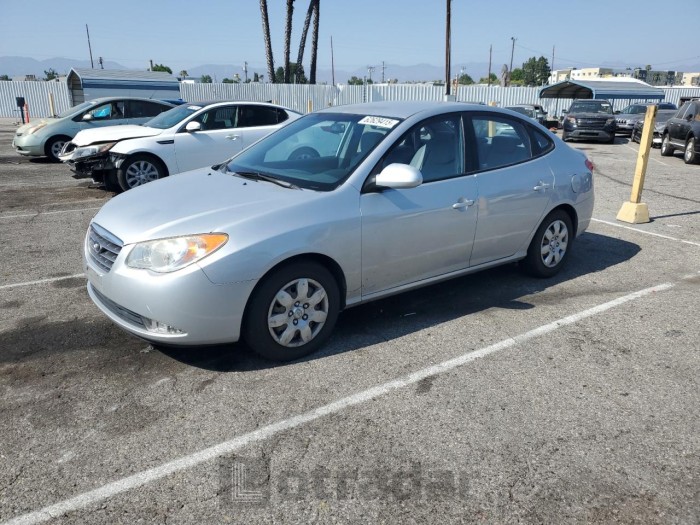 HYUNDAI ELANTRA 2008 VIN KMHDU46D68U351292