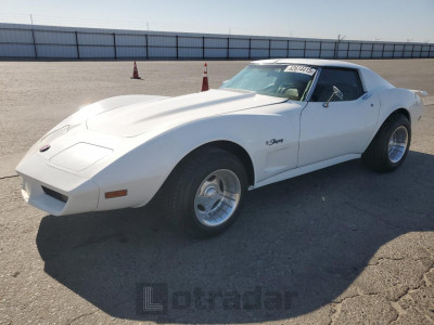 CHEVROLET CORVETTE 1975 VIN 1Z37J5S424459