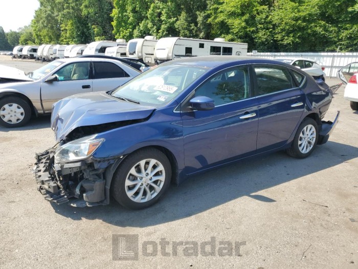 NISSAN SENTRA 2019 VIN 3N1AB7AP5KY261557