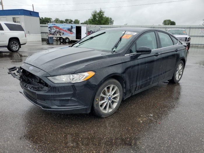 FORD FUSION 2017 VIN 3FA6P0H75HR125116