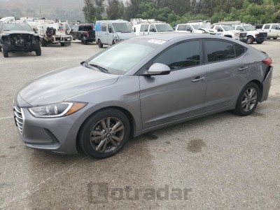 HYUNDAI ELANTRA 2018 5NPD84LF4JH240805