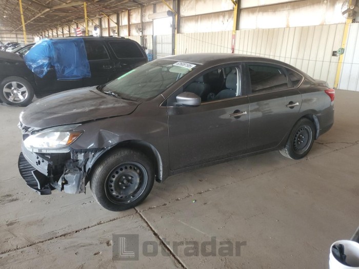 NISSAN SENTRA 2016 VIN 3N1AB7AP8GY225580
