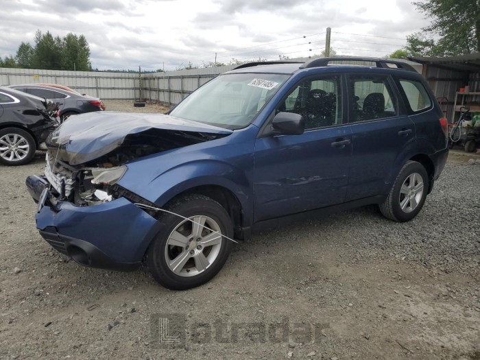 SUBARU FORESTER 2011 VIN JF2SHABC5BH773373