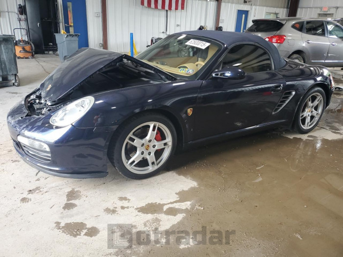 PORSCHE BOXSTER 2007 VIN WP0CB29867U731238