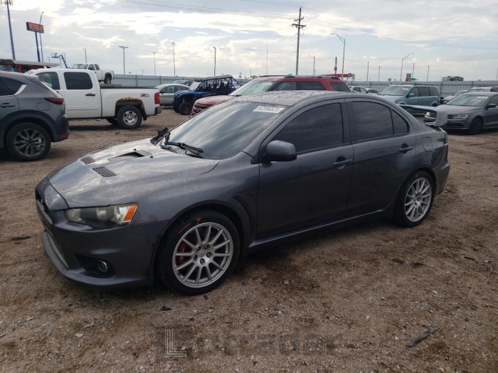 MITSUBISHI EVO 2008 VIN JA3AW86V08U607068