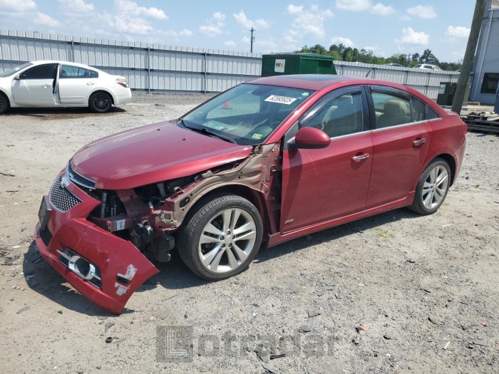 CHEVROLET CRUZE 2012 VIN 1G1PH5SC6C7351401