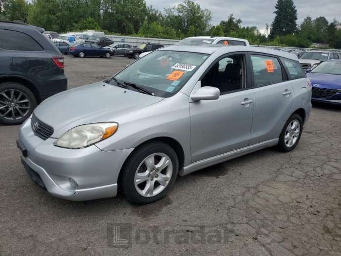 TOYOTA MATRIX 2007 VIN 2T1KR30E97C655883
