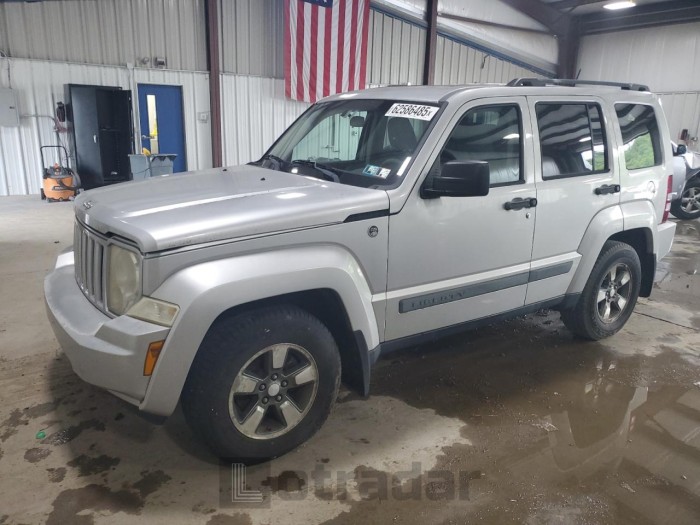 JEEP LIBERTY 2008 VIN 1J8GN28K18W215681