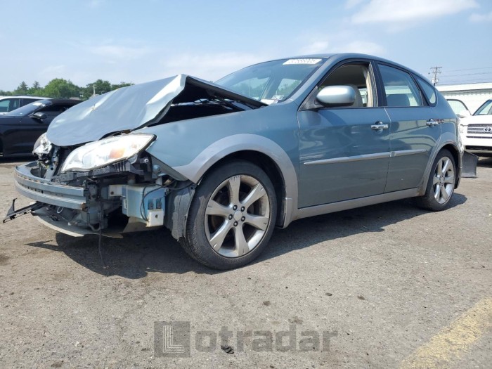 SUBARU IMPREZA 2009 VIN JF1GH63649G808243