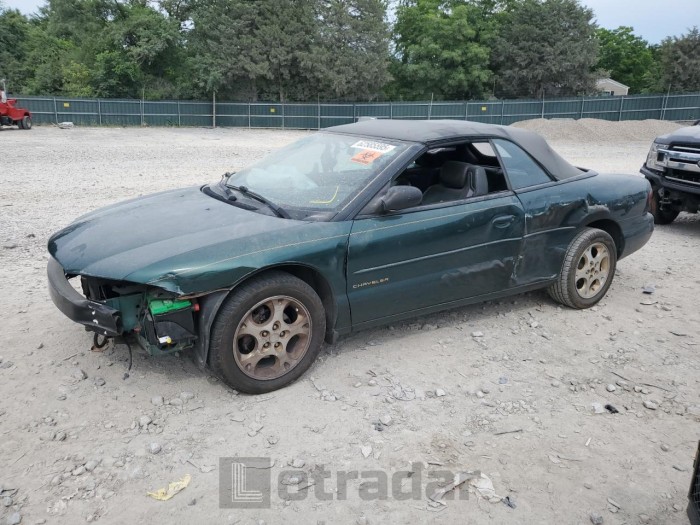 CHRYSLER SEBRING 1999 VIN 3C3EL55H9XT542918