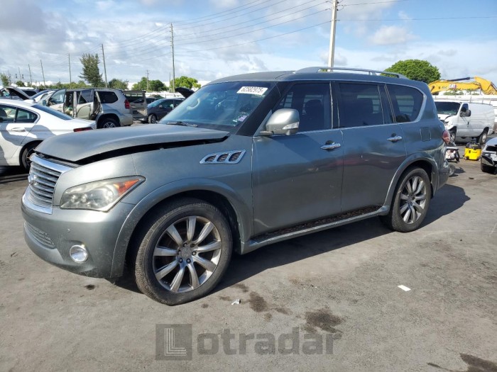 INFINITI QX56 2012 VIN JN8AZ2NE1C9015847