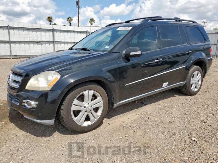 MERCEDES-BENZ GL-CLASS 2008 VIN 4JGBF71EX8A303881