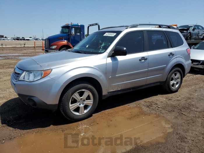 SUBARU FORESTER 2012 VIN JF2SHBBC3CH427667