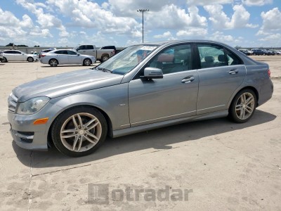 MERCEDES-BENZ C-CLASS 2012 VIN WDDGF4HB1CR196188
